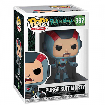 FUNKO POP! - Animation - Rick and Morty Purge Suit Morty  #567